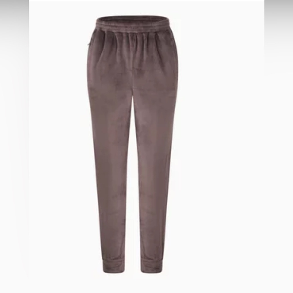 SKIMS Velour Fleece Track Joggers, Size Small, Amethyst - Picture 3 of 12